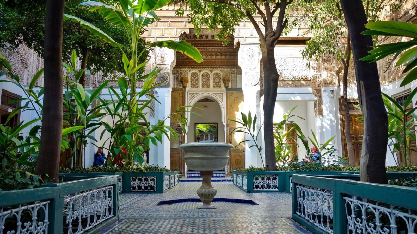 Bahia Palace Courtyards