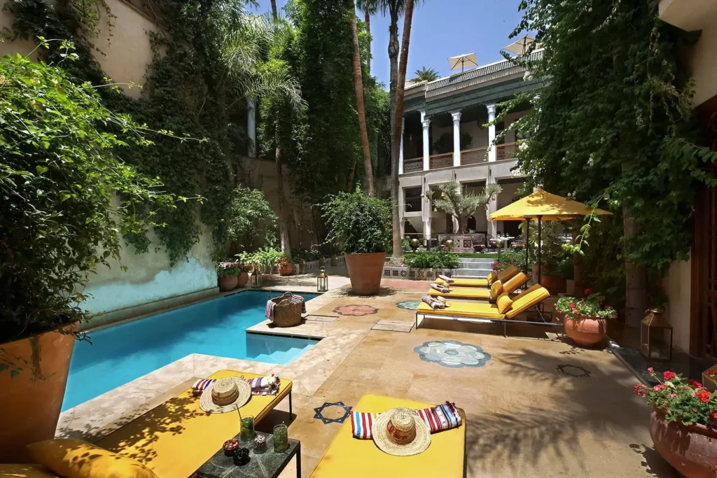 Pool at El Fenn Marrakech