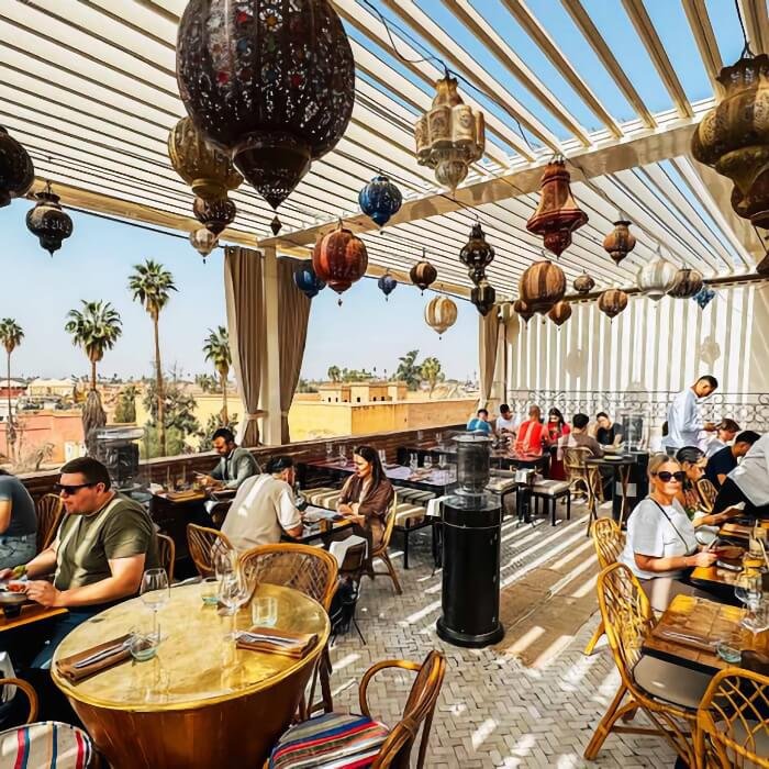 Rooftop Restaurants Marrakech