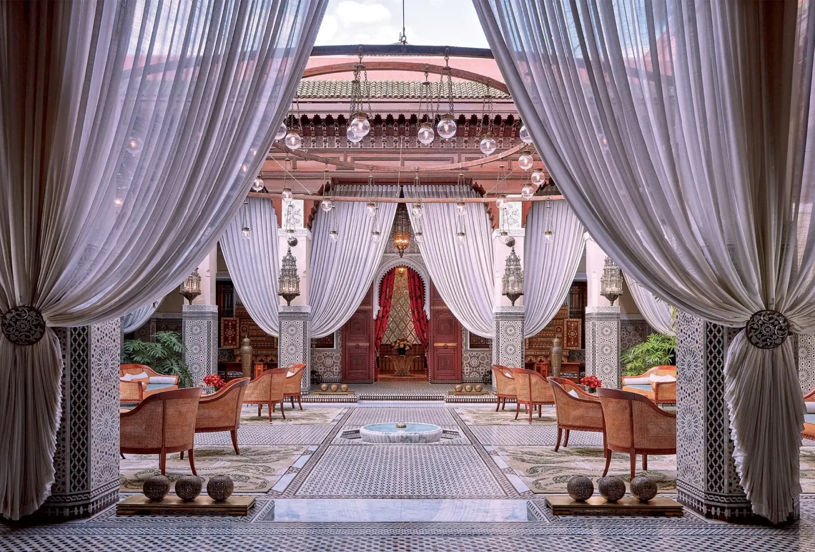 Royal Mansour Marrakech private riad rooftop pool