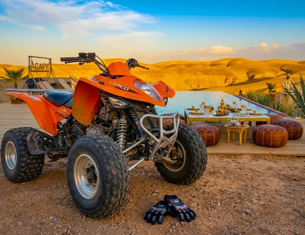 private desert quad biking Marrakech
